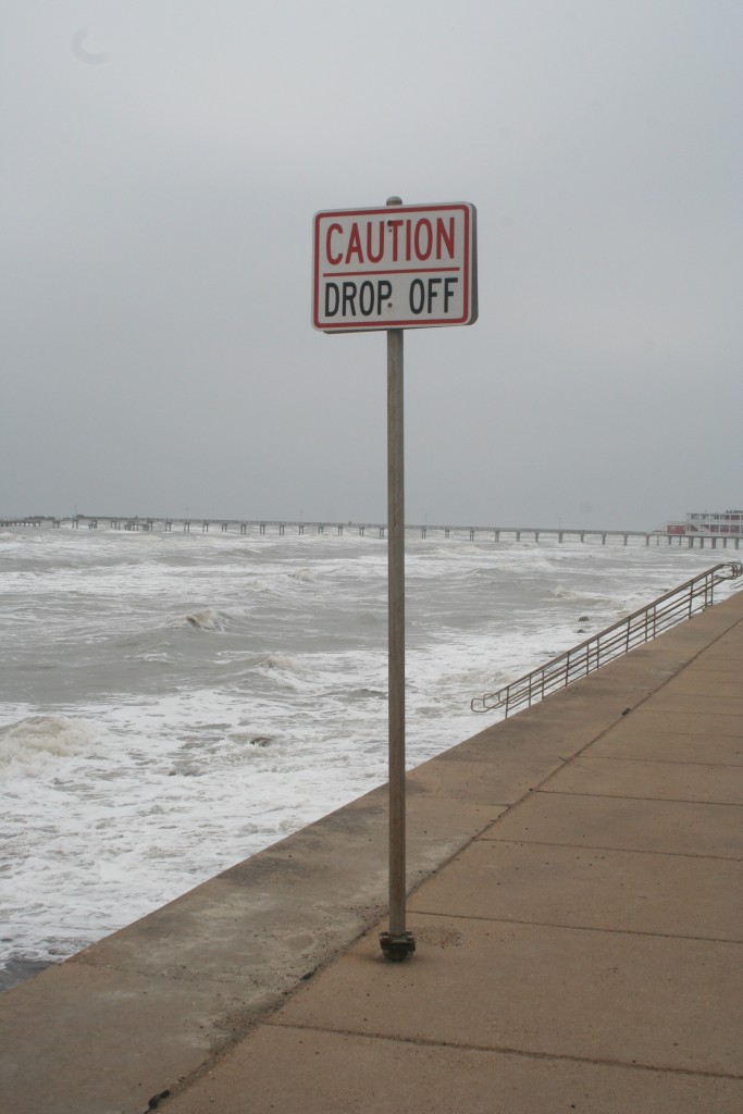 A word of warning on the Galveston seawall
